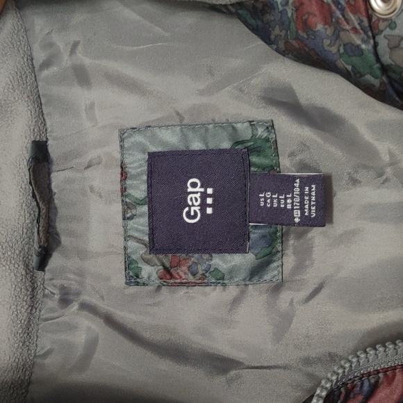 Gap Coat Flower Pattern Large - Picture 3 of 4